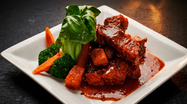 Pineapple Pork Ribs.
