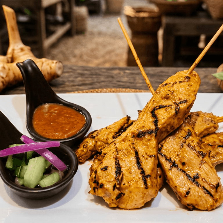 Savor Our Authentic Satay