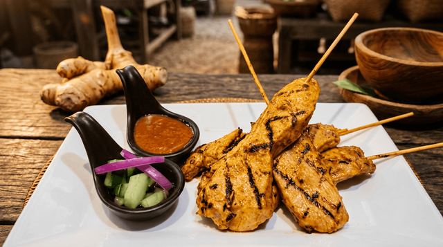 Chicken Satay.