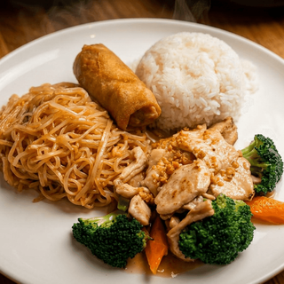 Combo C: Garlic Chicken
