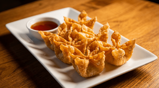 Crab Rangoon.