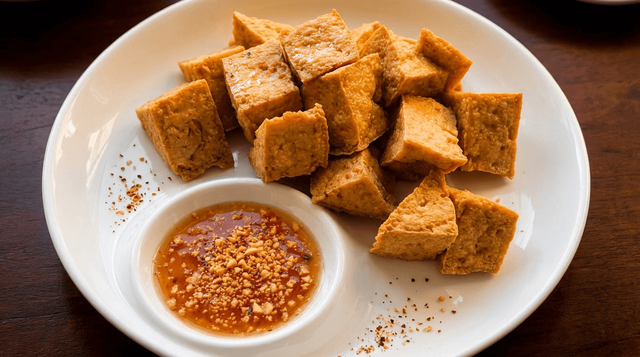 Fried Tofu.