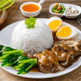 Stewed Pork Hock with Rice